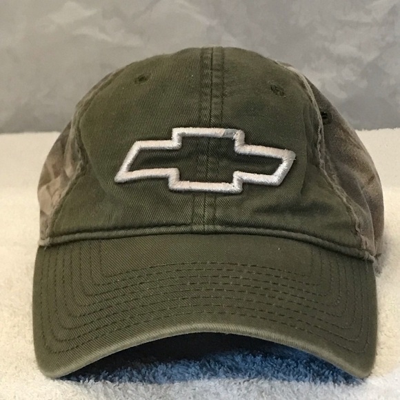 Infinity Headwear Chevrolet Adult Small Adjustable Camou Cap - Picture 2 of 13